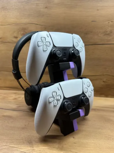 Suporte para controle PS5 e fone de ouvido