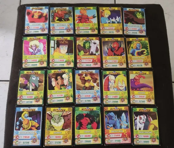 37 cartas Gormiti Card Game em perfeitas condições!