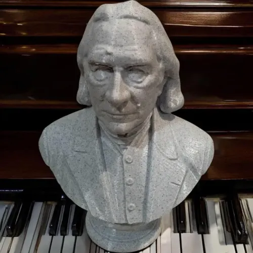 Busto 3D - Liszt