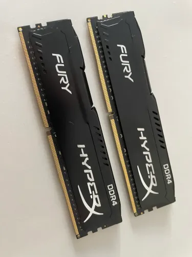Memória RAM DDR4 2x 8GB (16GB) Kingston Hyperx Fury 2666mhz