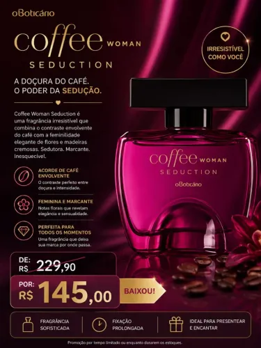 Coffe seduction woman