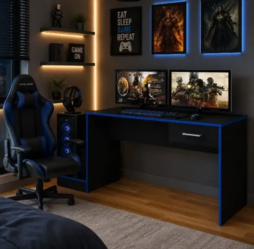 Promoção Mesa Gamer Preta - 05/05/2026