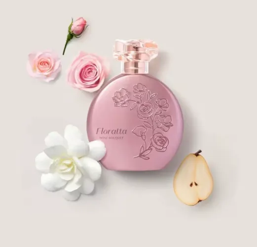 perfume boticário floratta rose bouquet desodorante colônia 75ml novo