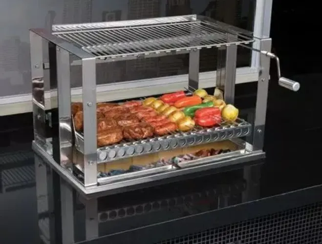 churrasqueira gira grill premium elevgrill
