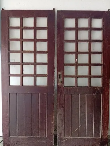 Porta de correr madeira 2.00x2.10
