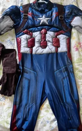 Vende-se Fantasia Infantil do Capitão América