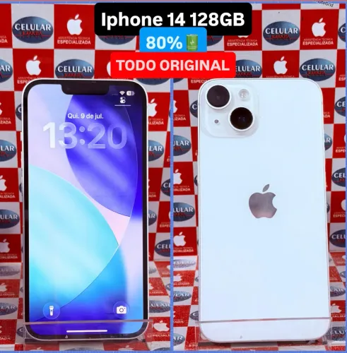 Iphone 14 128GB Em Perfeito Estado De Uso Todo Original
