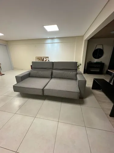 Sofá reclinável 2.20m