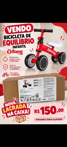 Bicicleta de equilíbrio