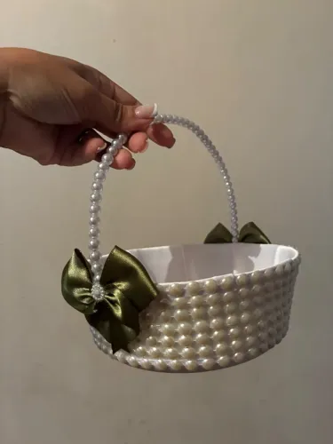 Cesta personalizado verde oliva 