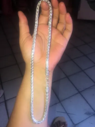 Cordão de Prata Indiano