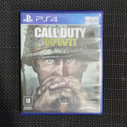 Jogo Ps4 call of duty ww2 português mídia física