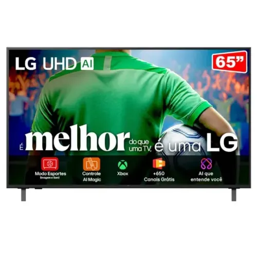 Smart TV 65'' LG AI UHD UA85 4K HDR10 Pro