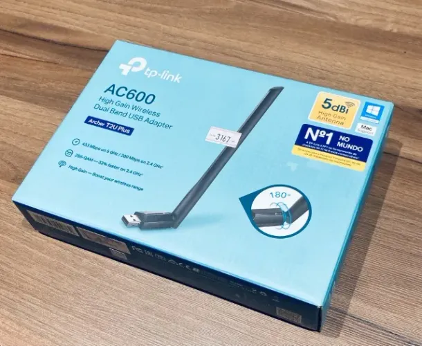 Adaptador Wi-Fi USB TP-Link AC600