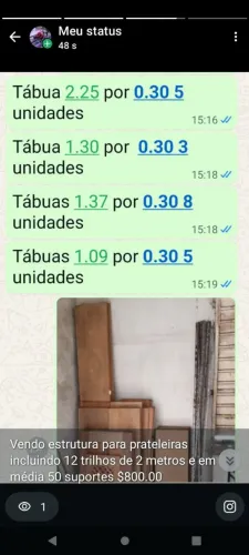 Prateleiras e suportes 