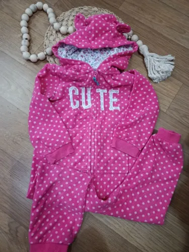 Macacão Carter's fleece 24m