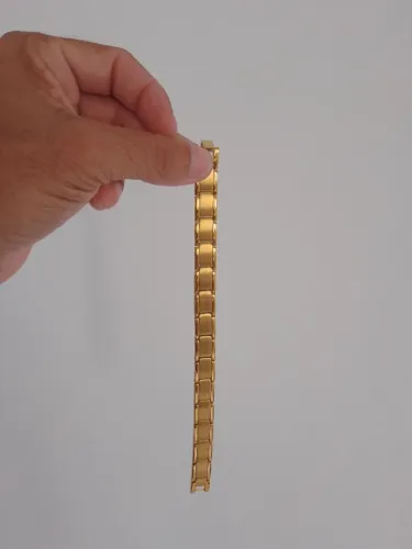 PULSEIRA EM ACO CIRÚRGICO DOURADO