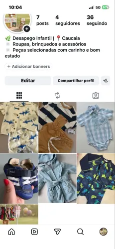 Desapegos de 0 a 12 meses