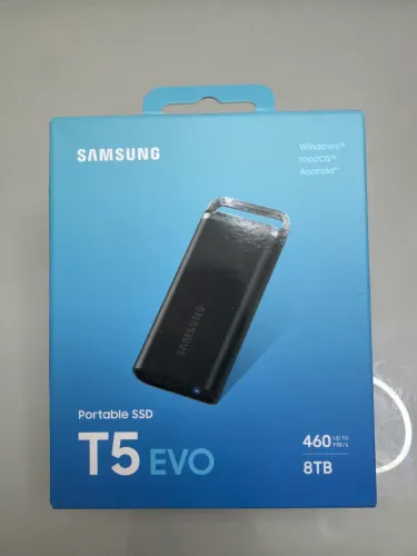 SSD Portátil Samsung T5 Evo 8TB