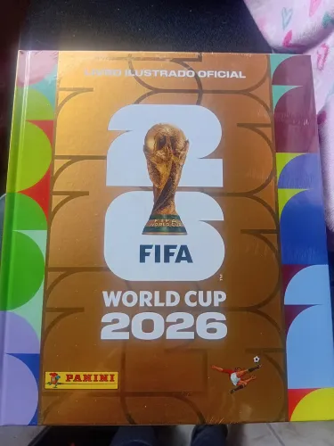 Álbum oficial da copa do mundo 2026 Dourado