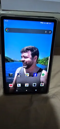 Tablet Alldocube Iplay 60. Tela 10.96" 2K, 128GB, 4GB. Pega 2 Chips faz e recebe chamadas