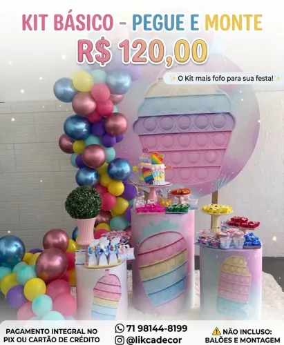 Pegue e monte e Decoração!