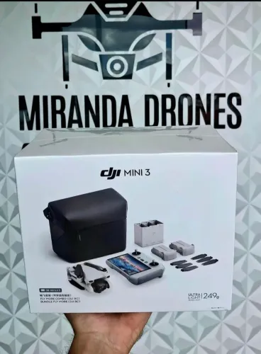 DRONE DJI MINI 3 FLY MORE COMBO LACRADO PRONTA ENTREGA!