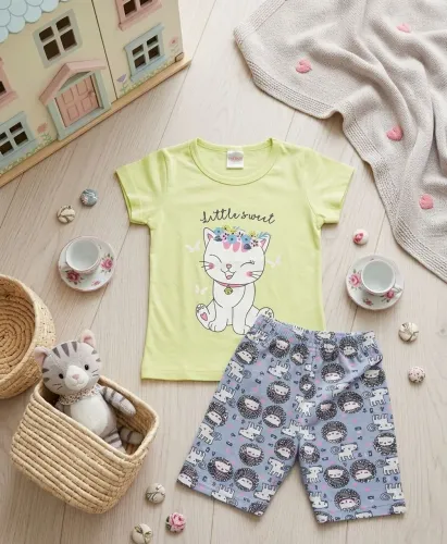 ? Conjunto Infantil Feminino (Lindo e Confortável) - Tamanho 6