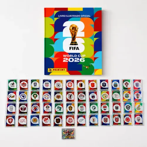 Álbum Completo Copa 2026 com Todas as Figurinhas
