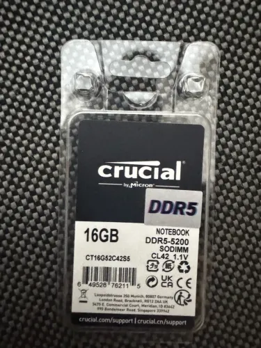 Memória notebook DDR5 5200mhz Lacrada original