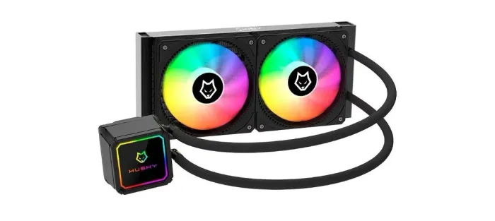 Gabinete aquário + watercooler 240mm