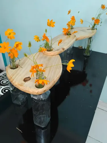 Mesa suspensa para buffet