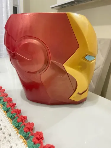 Balde de pipoca homem de ferro e thanos