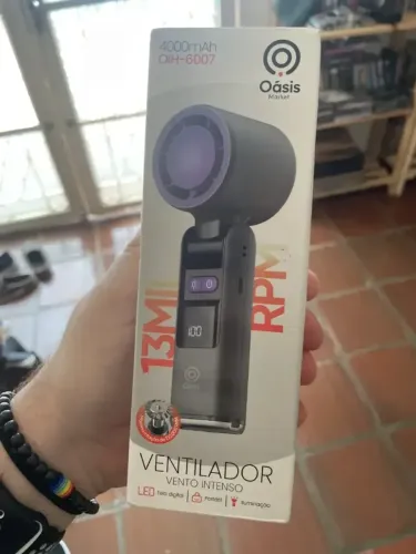 Mini Ventilador Turbo 13000RPM Portátil
