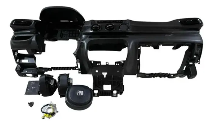 Kit Air Bag Fiat Cronos 2025/2026 Preto Preto