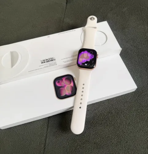 Apple Watch 11 42mm Rose Gold - Novo/Lacrado