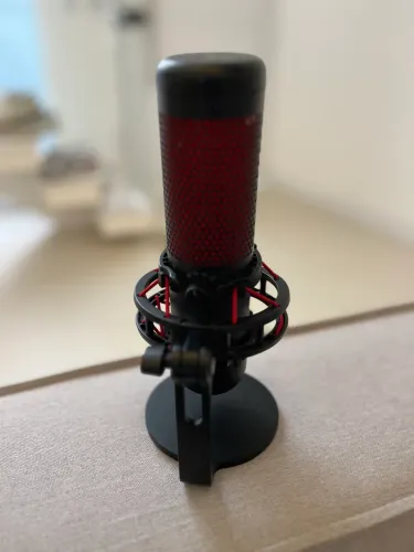 *Microfone HyperX QuadCast - Excelente Estado - Com Caixa