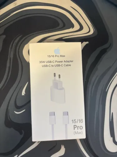 CARREGADOR 35W + CABO USB-C PARA USB-C