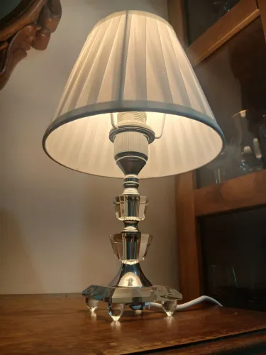 Abajur de Mesa Cristal Luxo