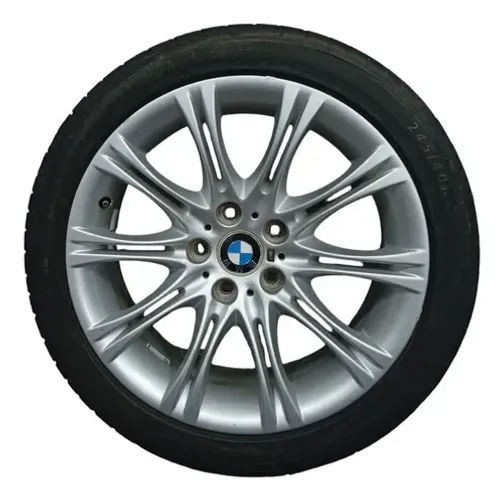 Roda Esportiva BMW Aro 18 Cinza para 530i 2006 2007