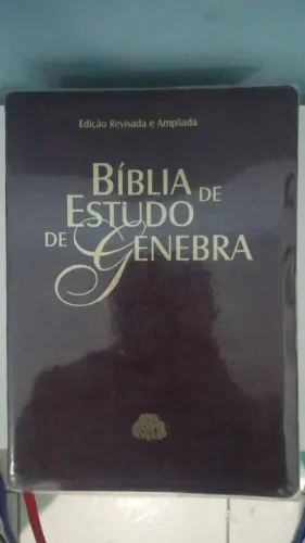 Bíblia de Estudo de Genebra 2ª edição Excelente Estado 2011 Raridade Ler Descrição