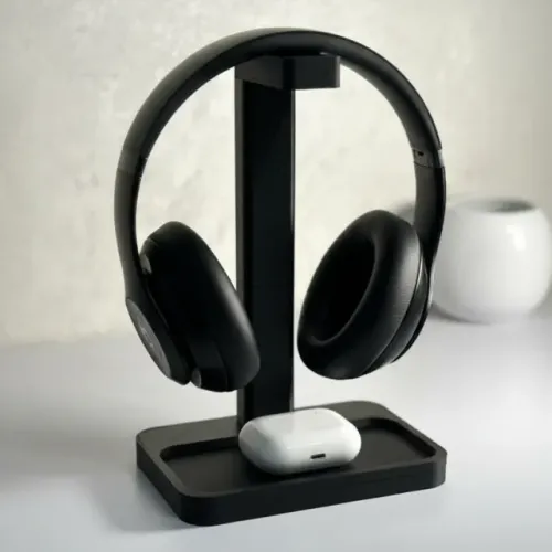 Suporte Headset Gamer Headphone Fone De Ouvido Mesa Minimalista