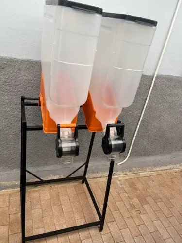 Dispenser porta ração pets 45L