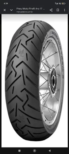 Pneu esportivo Pirelli Scorpion 150/70/17