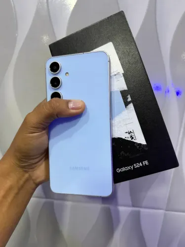 Samsung s24 fé com nota fiscal e garantia