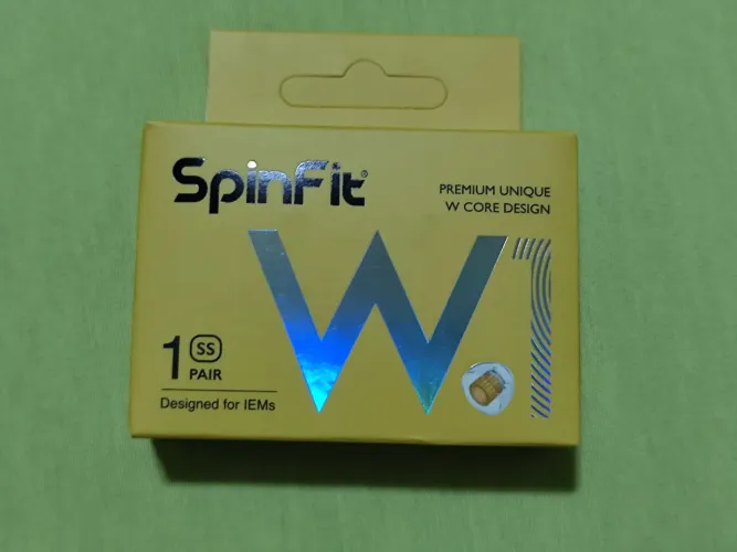 Ponteira de Silicone SpinFit W1 Tamanho SS (lacrado)