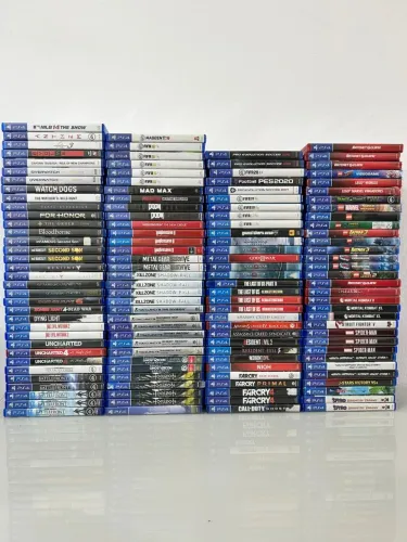 Jogos Originais de Playstation 4 (Aceito Cartão)