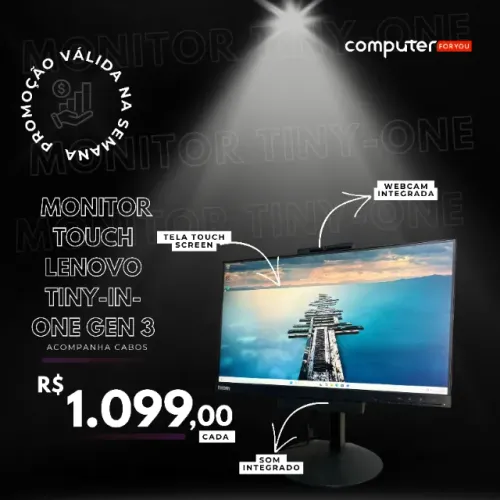 ? MONITOR TOUCH LENOVO TINY-IN-ONE GEN 3 ?