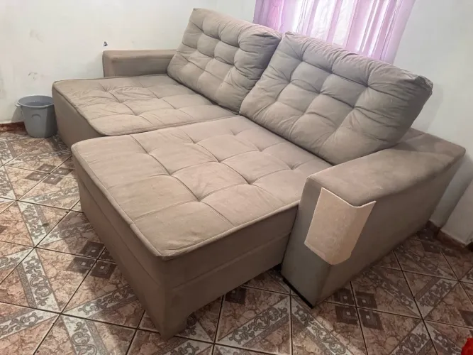 Sofá retratil (semi novo)