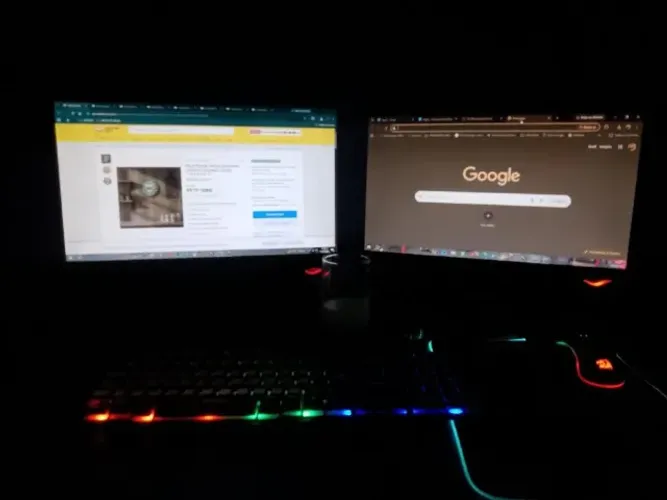 PC Gamer Completo + 2 Monitores LG + Kit Gamer